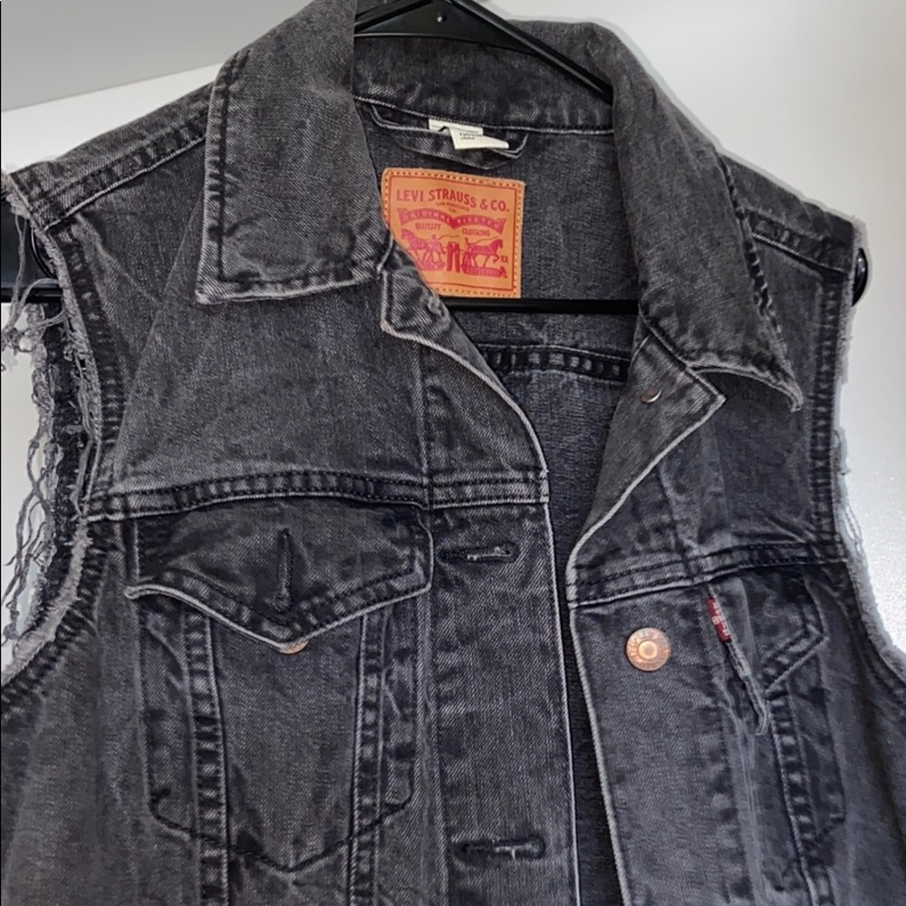 Women’s denim vest